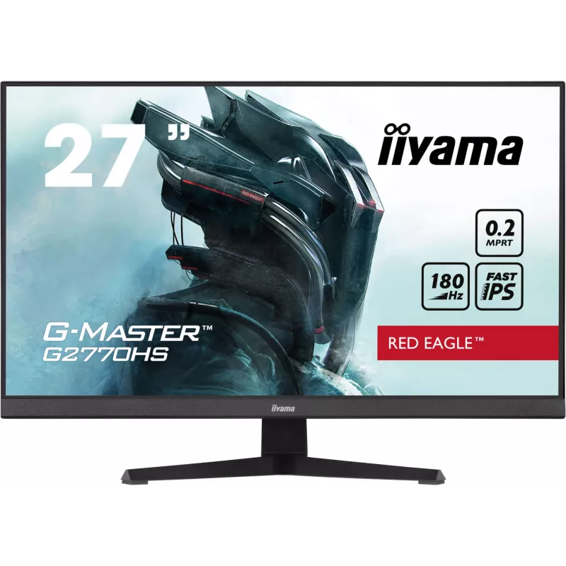 iiyama G-MASTER G2770HS-B1 kompiuterio monitorius 68,6 cm (27 colių) 1920 x 1080 pikselių Full HD LCD juodas