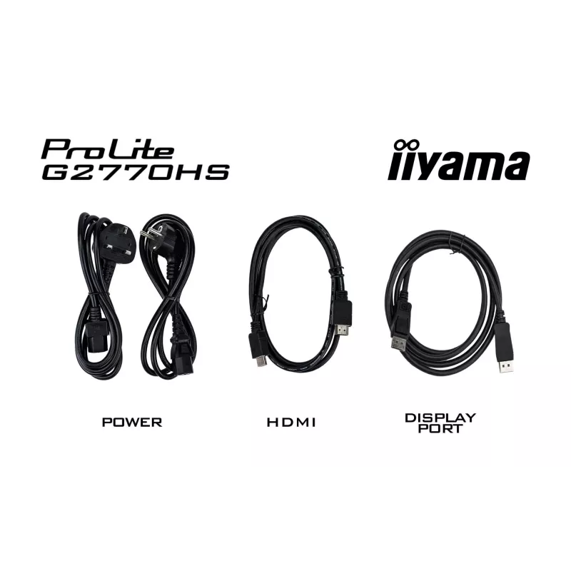 iiyama G-MASTER G2770HS-B1 kompiuterio monitorius 68,6 cm (27 colių) 1920 x 1080 pikselių Full HD LCD juodas