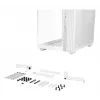 PC korpusas be quiet! LIGHT BASE 600 DX White Midi Tower, ATX/microATX/Mini-ATX, stiklinis šonas, RGB priekis, USB-C