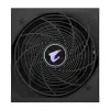 GIGABYTE AORUS ELITE P1000W ICE Maitinimo blokas - PCIe 5.0, 80 PLUS Platinum, visiškai modulinis dizainas, 120 mm ventiliatorius, suderinamas su ATX 3.0, EU kištukas
