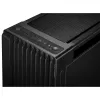PC korpusas ASUS ProArt PA602 Wood Edition Midi Tower juoda – Mediena, ATX/EATX palaikymas, Grūdintas stiklas, 4×3,5 colio / 8×2,5 colio, GPU iki 450 mm