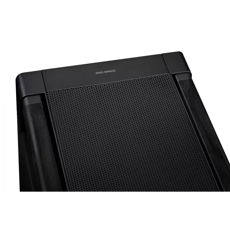 PC korpusas ASUS ProArt PA602 Wood Edition Midi Tower juoda – Mediena, ATX/EATX palaikymas, Grūdintas stiklas, 4×3,5 colio / 8×2,5 colio, GPU iki 450 mm