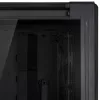 PC korpusas ASUS ProArt PA602 Wood Edition Midi Tower juoda – Mediena, ATX/EATX palaikymas, Grūdintas stiklas, 4×3,5 colio / 8×2,5 colio, GPU iki 450 mm