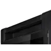 PC korpusas ASUS ProArt PA602 Wood Edition Midi Tower juoda – Mediena, ATX/EATX palaikymas, Grūdintas stiklas, 4×3,5 colio / 8×2,5 colio, GPU iki 450 mm