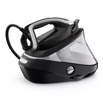 Tefal Pro Express Vision GV9821 3000 W 1,2 L Durilium AirGlide Autoclean padas Juoda, Sidabrinė