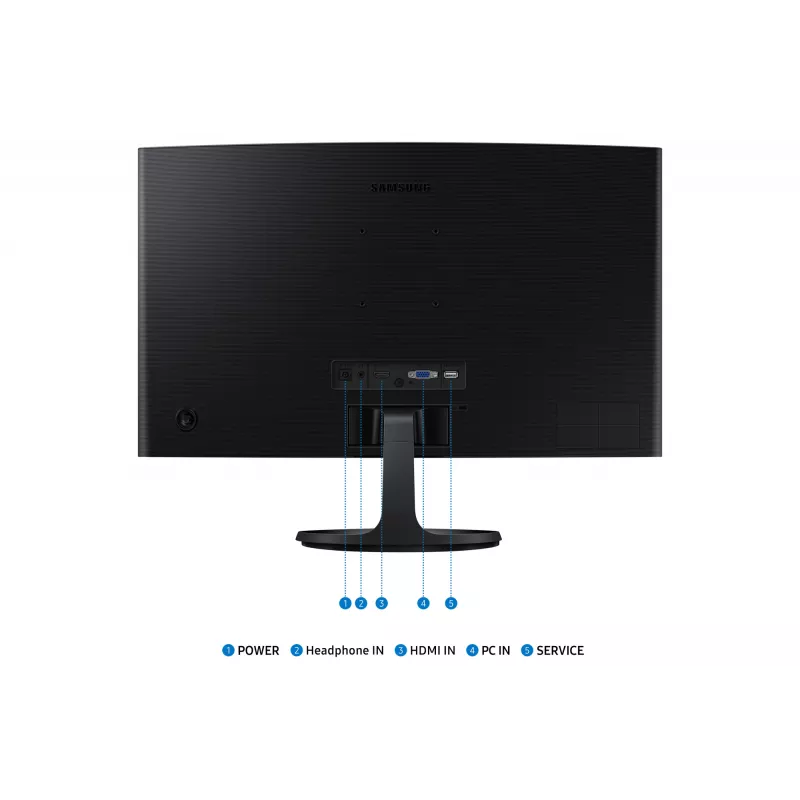 Samsung S36GD kompiuterio monitorius 61 cm (24 colių) 1920 x 1080 pikselių Full HD LCD juodas