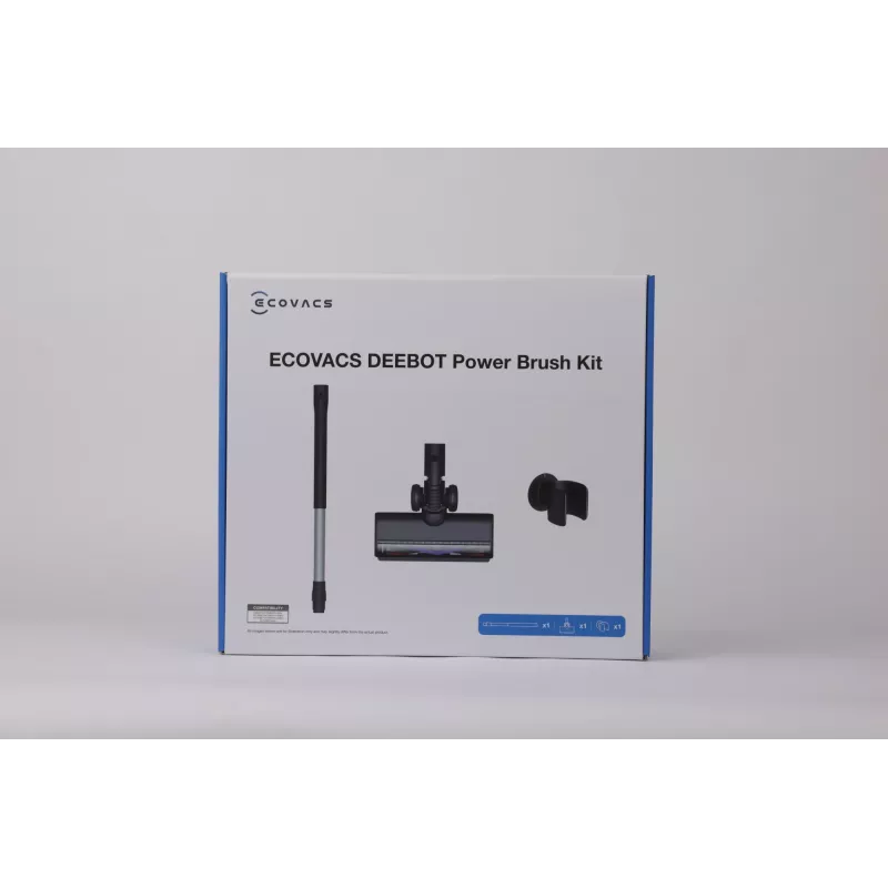 Priedų rinkinys Ecovacs Power Brush Kit rankiniam dulkių siurbliui, modelis 425453, suderinami šepečiai įvairiems paviršiams