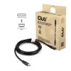 CLUB3D CAC-1561 DisplayPort laidas 2 m Mini DisplayPort USB Type-C Juodas