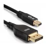 CLUB3D Mini DisplayPort™ į DisplayPort™ Dvikryptis VESA DP80 Sertifikuotas Kabelis M/M 1m/3.28ft