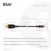 CLUB3D Mini DisplayPort™ į DisplayPort™ Dvikryptis VESA DP80 Sertifikuotas Kabelis M/M 1m/3.28ft