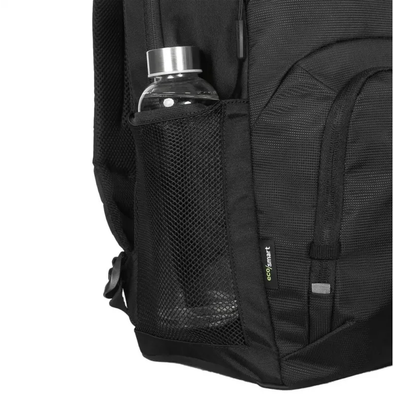 Nešiojamojo kompiuterio kuprinė Targus Classic EcoSmart 40,6 cm (16 colių), juoda, su 3 priekinėmis kišenėmis