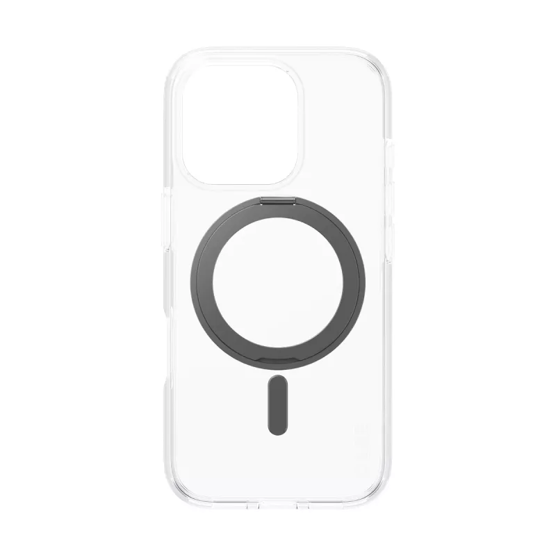 PanzerGlass CARE™ by ® Dėklas Skaidrus su Juodu Stovu ir MagSafe iPhone 16 Pro