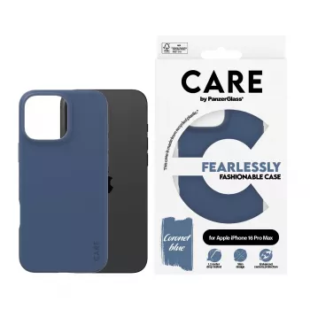 Cover PanzerGlass CARE by madingas dėklas Blue iPhone 16 Pro Max Transparent