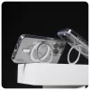PanzerGlass CARE™ by ® Dėklas permatomas su sidabriniu stoveliu ir MagSafe, skirtas iPhone 16 Pro Max