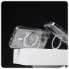 PanzerGlass CARE™ by ® Dėklas permatomas su sidabriniu stovu ir MagSafe iPhone 16