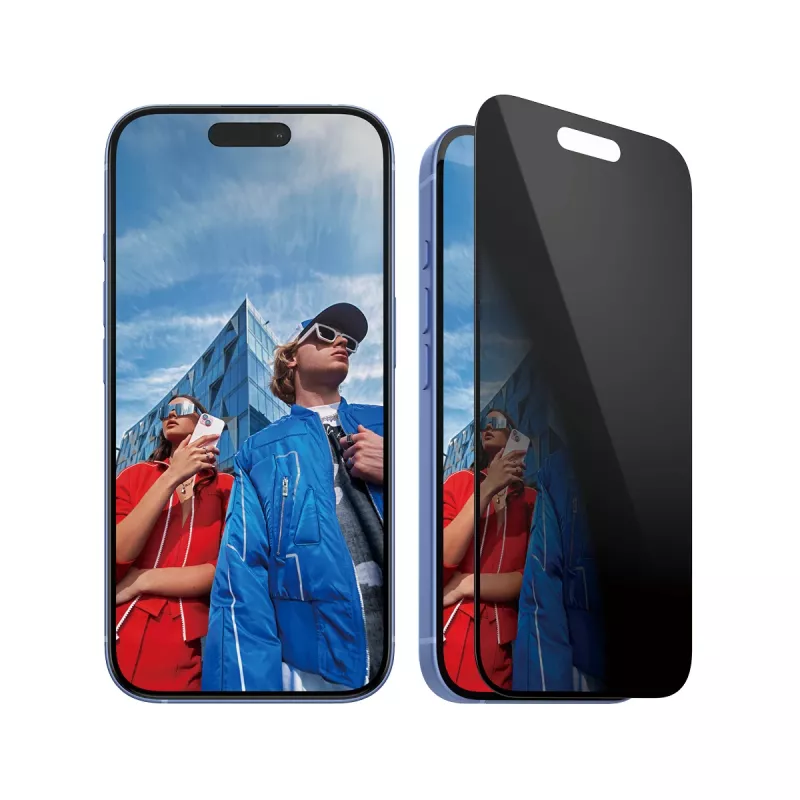 PanzerGlass ® Privatumo ekrano apsauga iPhone 16 | 15 | Ultra-Wide Fit su EasyAligner
