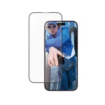 PanzerGlass ® Ekrano apsauga Aliuminio rėmelis iPhone 16 Plus | 15 Plus | Itin platus prigludimas