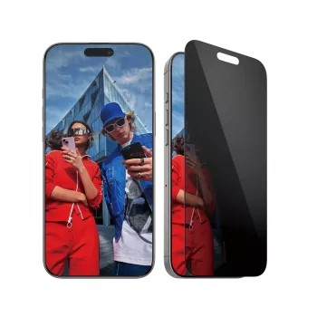 PanzerGlass ® Privatumo ekrano apsauga iPhone 16 Pro Max | Ultra-Wide Fit su EasyAligner