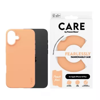 Cover PanzerGlass CARE by madingas dėklas Peachy iPhone 16 Plus Transparent