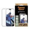 PanzerGlass ® ekrano apsauga aliuminio rėmeliu iPhone 16 Pro Max| Itin platus prigludimas
