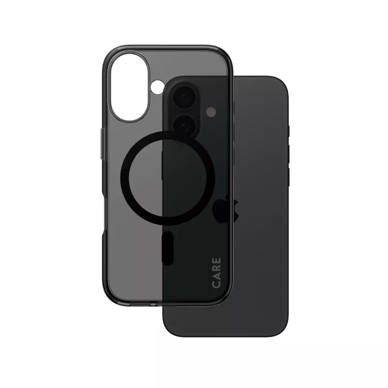 PanzerGlass CARE™ by ® Urban Combat Case Smokey w. Juoda MagSafe iPhone 16