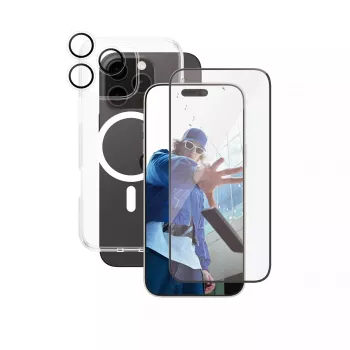 PanzerGlass ® | CARE by ® Flagship 3-in-1 rinkinys iPhone 16 Pro Max