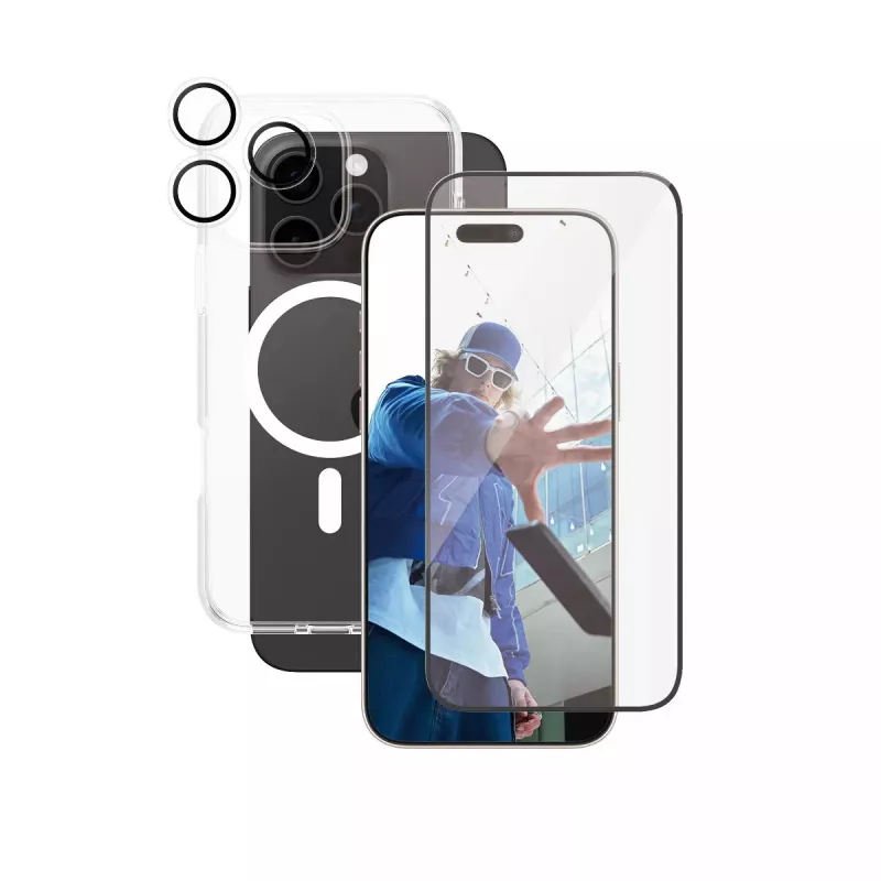 PanzerGlass ® | CARE by ® Flagship 3-in-1 rinkinys iPhone 16 Pro Max