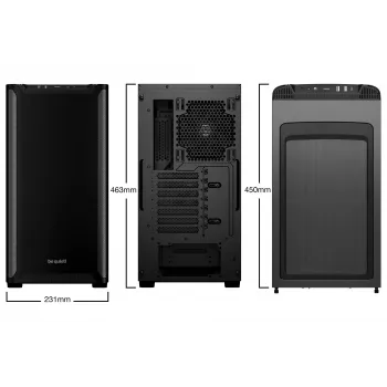 PC Case be quiet! PURE BASE 501 Black Midi Tower