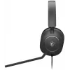 MSI Maestro 300 ausinės, laidinės, galvos lankas, žaidimams, USB Type-C / USB Type-A, juodos