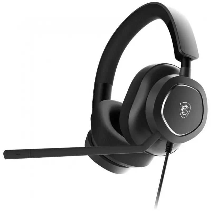 MSI Maestro 300 ausinės, laidinės, galvos lankas, žaidimams, USB Type-C / USB Type-A, juodos