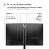 HP Series 5 Pro 23,8 col. FHD monitorius - 524pf, 60,5 cm (23,8 col.), 1920 x 1080 pikselių, Full HD, LCD, 5 ms, juoda, sidabrinė