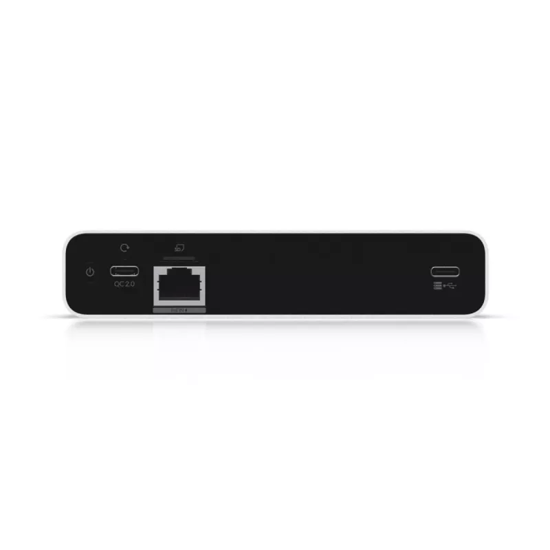Tinklo šliuzas/valdiklis UBIQUITI CloudKey+ UCK-G2-SSD su 1 TB SSD, 3 GB RAM, OLED ekranu, PoE, Gigabit Ethernet