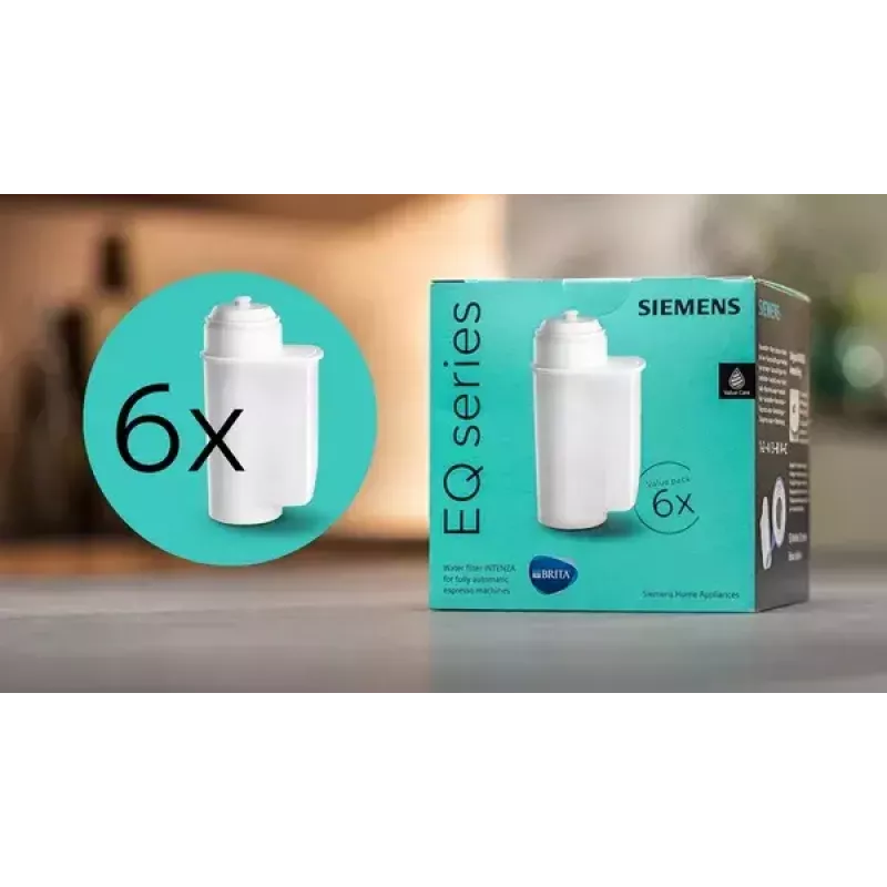 Vandens filtras Siemens TZ70063A suderinamumas EQ serijai 6 vnt.