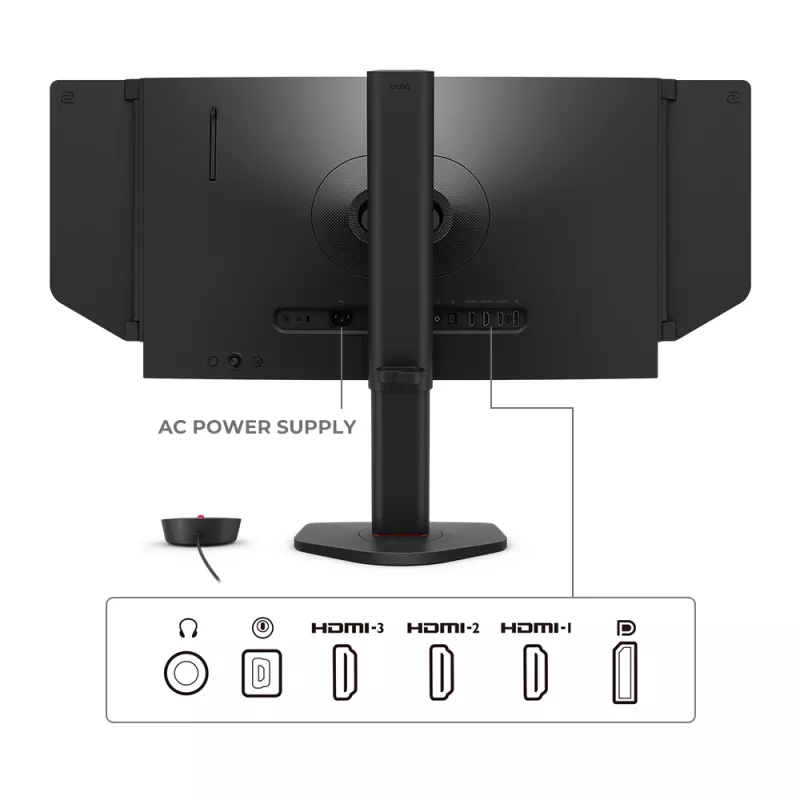 ZOWIE XL2566X+ kompiuterio monitorius 62,2 cm (24,5 colio) 1920 x 1080 pikselių Full HD juodas