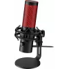 HyperX QuadCast 2 - USB mikrofonas (juodas), Podkastų mikrofonas, -7,5 dB, 20 - 20000 Hz, 0,05%, 32 Ω, 24 bitai