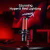 HyperX QuadCast 2 - USB mikrofonas (juodas), Podkastų mikrofonas, -7,5 dB, 20 - 20000 Hz, 0,05%, 32 Ω, 24 bitai