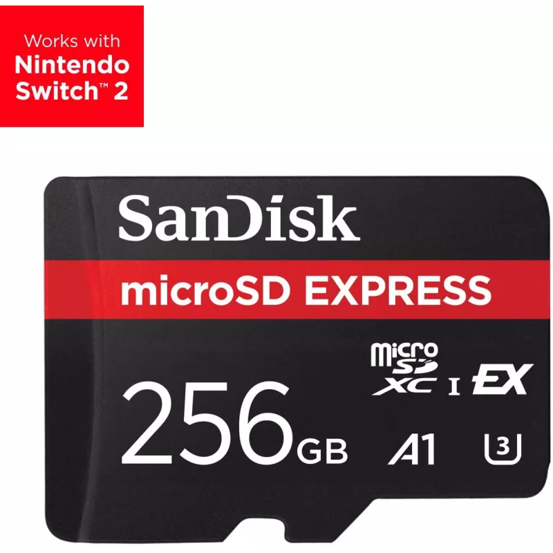 WESTERN DIGITAL Express microSD kortelė 256GB 880MB/s Skaitymas