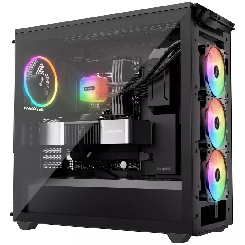 be quiet LIGHT LOOP 360mm Black procesoriaus viskas viename skystas aušintuvas 12 cm 1 vnt.