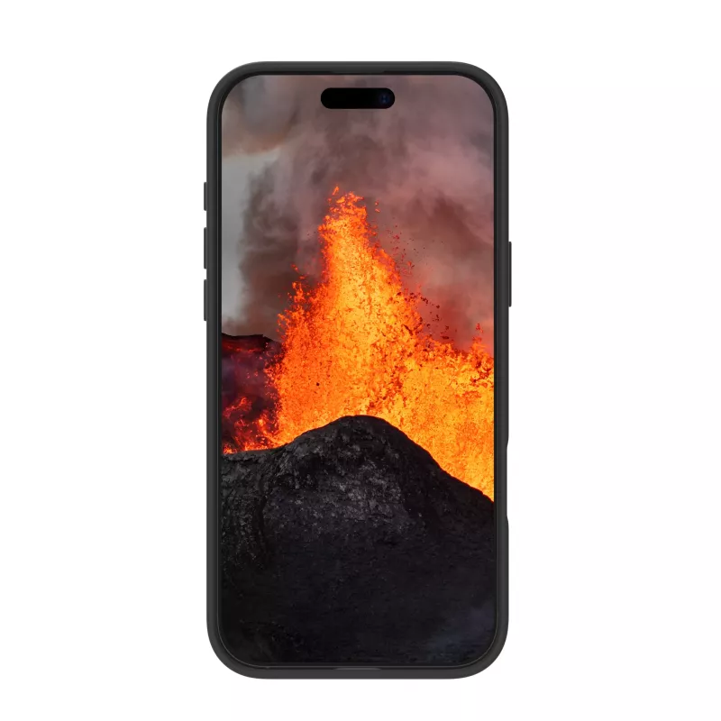 Cover dbramante1928 Iceland Ultra D3O MagSafe iPhone 16 Juoda