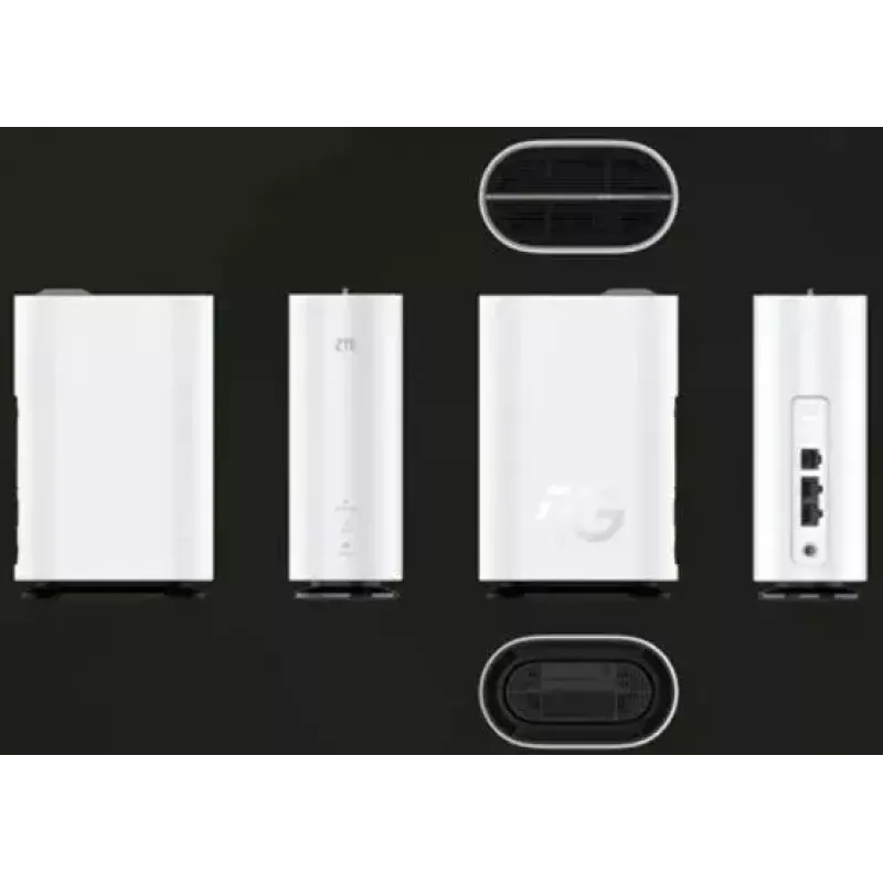 Stalinis maršrutizatorius ZTE G5C dviejų dažnių Wi-Fi 802.11ac (Wi-Fi 6 AX1800, NanoSIM, 2×Gigabit LAN, USB-A)
