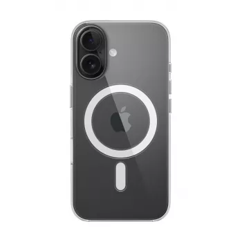 APPLE Apple skaidrus dėklas su MagSafe, skirtas iPhone 16, permatomas