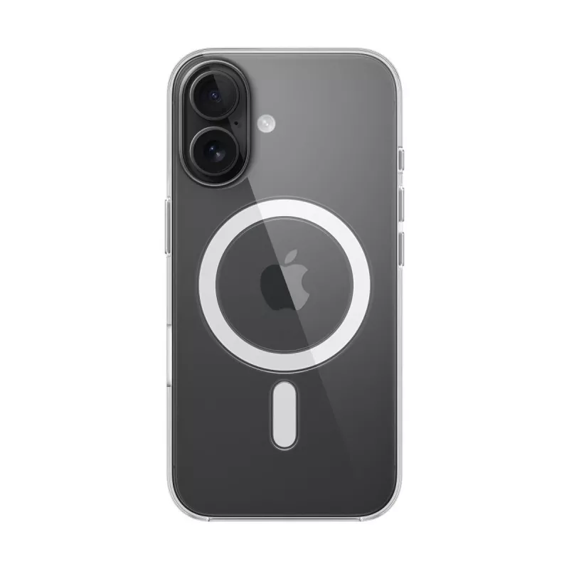 APPLE Apple skaidrus dėklas su MagSafe, skirtas iPhone 16, permatomas
