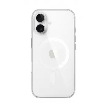 APPLE Apple skaidrus dėklas su MagSafe, skirtas iPhone 16, permatomas