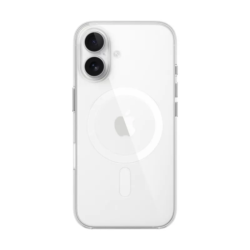 APPLE Apple skaidrus dėklas su MagSafe, skirtas iPhone 16, permatomas