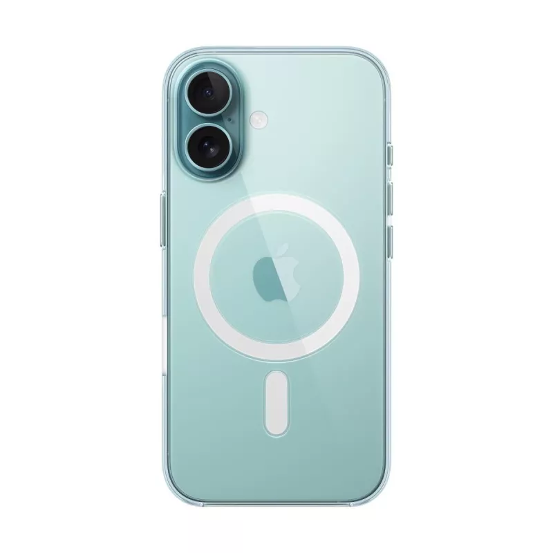 APPLE Apple skaidrus dėklas su MagSafe, skirtas iPhone 16, permatomas