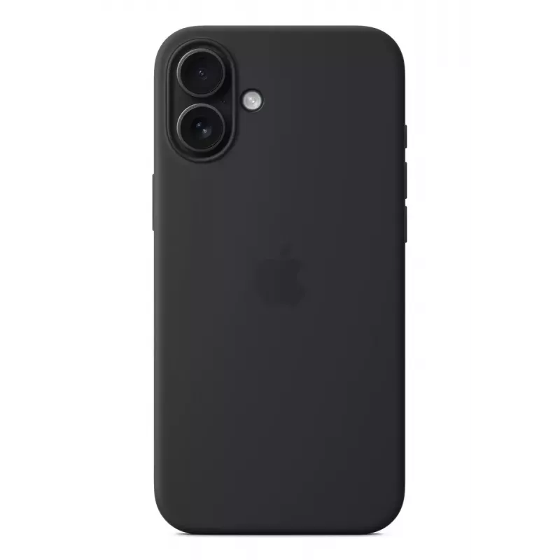 APPLE iPhone 16 Plus - Silikoninis dėklas su MagSafe - Juodas