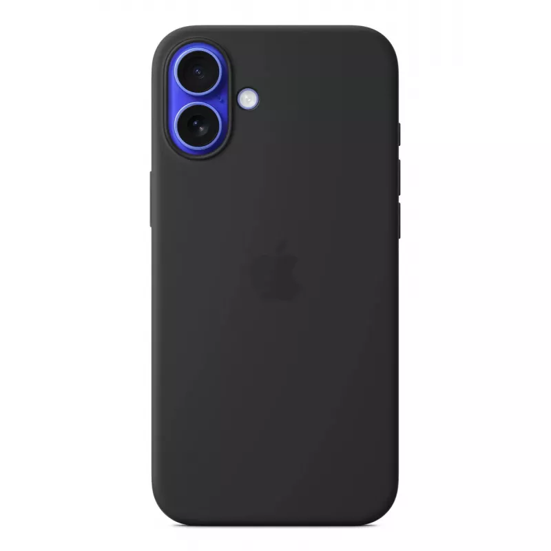 APPLE iPhone 16 Plus - Silikoninis dėklas su MagSafe - Juodas