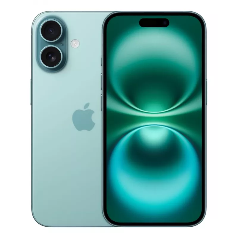 Išmanusis telefonas Apple iPhone 16 6,1 colio 128GB žalsvai mėlyna