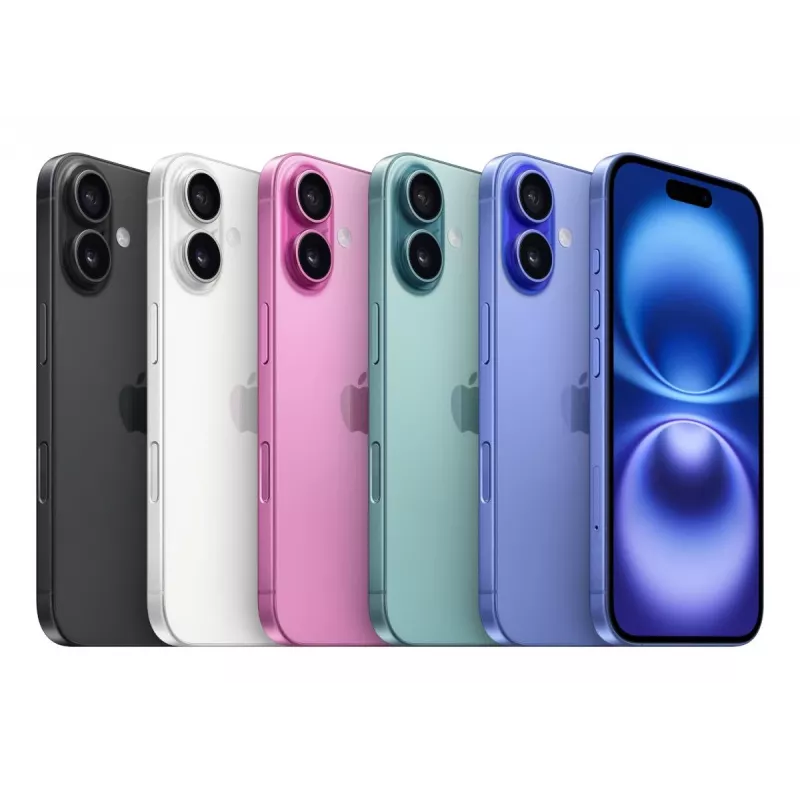 Išmanusis telefonas Apple iPhone 16 6,1 colio 128GB žalsvai mėlyna