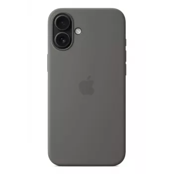 APPLE Silikoninis dėklas su MagSafe, skirtas iPhone 16 Plus, Stone Pilka